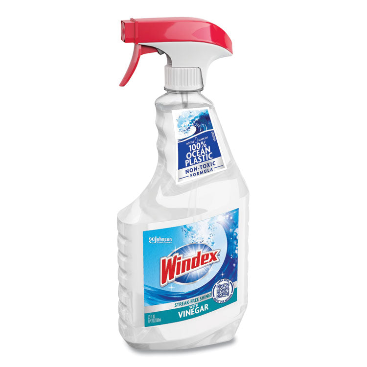 Multi-Surface Vinegar Cleaner, Fresh Clean Scent, 23 Oz Spray Bottle, 8/carton