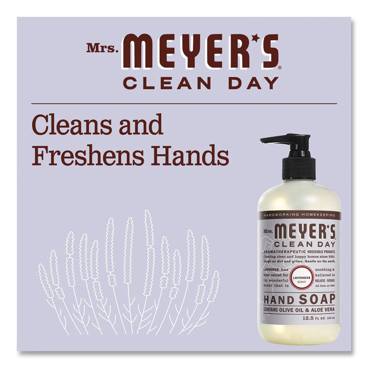 Clean Day Liquid Hand Soap, Lavender Scent, 12.5 oz, 6/Carton