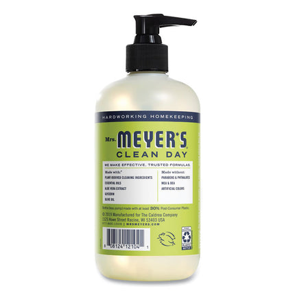 Clean Day Liquid Hand Soap, Lemon Scent, 12.5 oz, 6/Carton