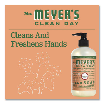Clean Day Liquid Hand Soap, Geranium Scent, 12.5 oz