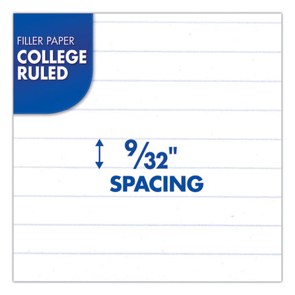 Filler Paper, 3-Hole, 8.5 X 11, College Rule, 200/pack