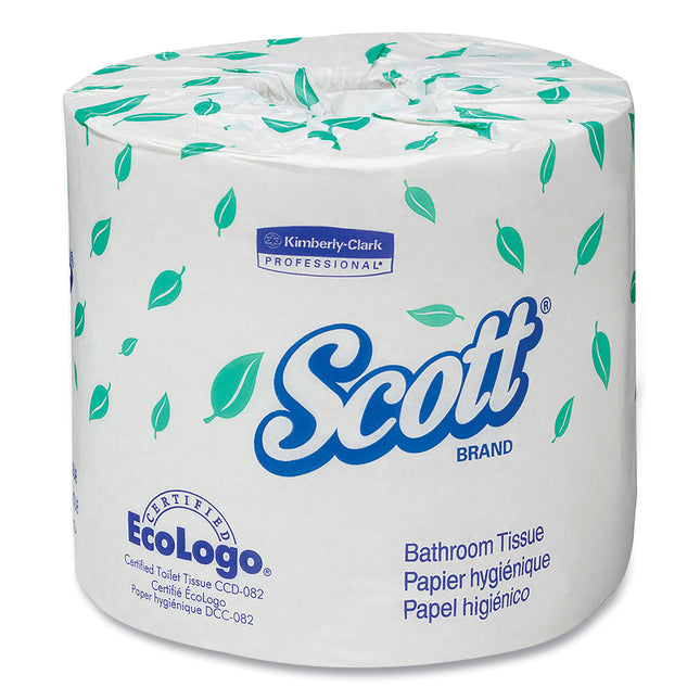Essential Standard Roll Bathroom Tissue, Septic Safe, 2-Ply, White, 550 Sheets/roll, 40 Rolls/carton