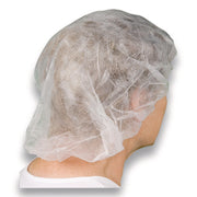 BC Series Bouffant Caps, 24", White, 1,000/Carton