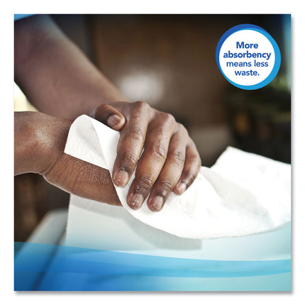 Essential C-Fold Towels for Business, Absorbency Pockets, 1-Ply, 10.13 x 13.15, White, 200/Pack, 12 Packs/Carton