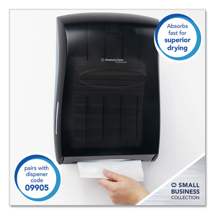 Essential C-Fold Towels for Business, Convenience Pack, 1-Ply, 10.13 x 13.15, White, 200/Pack, 9 Packs/Carton