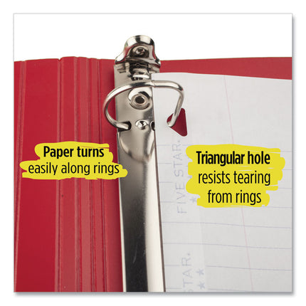 REINFORCED FILLER PAPER, 3-HOLE, 8 X 10.5, WIDE/LEGAL RULE, 100/PACK