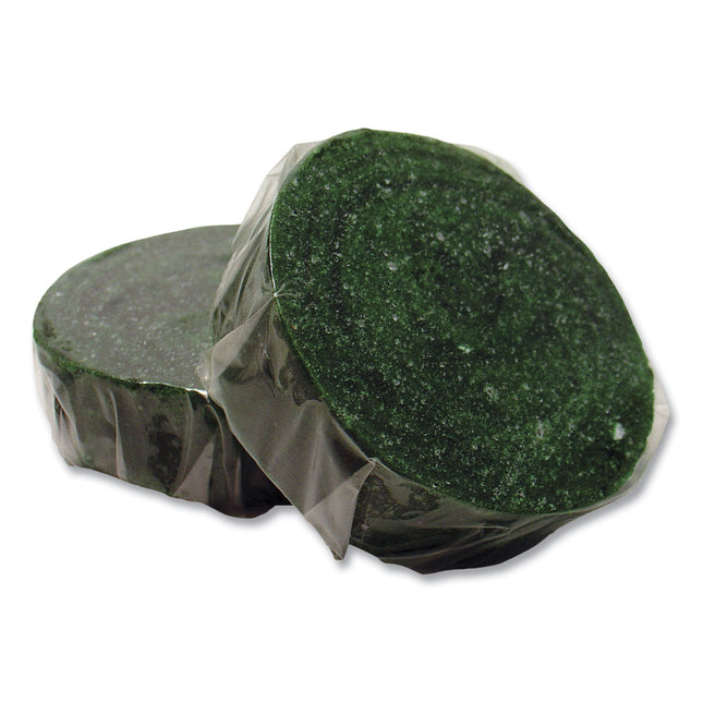 Eco-Fresh Urinal Block, Non-Para, Green Apple, Green, 12/box, 12 Boxes/carton