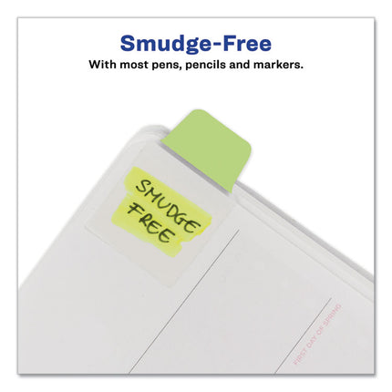 Ultra Tabs Repositionable Tabs, Mini Tabs: 1" x 1.5", 1/5-Cut, Assorted Pastel Colors, 40/Pack