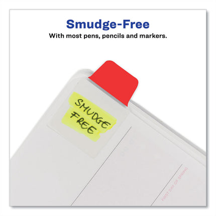 Ultra Tabs Repositionable Tabs, Mini Tabs: 1" x 1.5", 1/5-Cut, Assorted Colors, 80/Pack