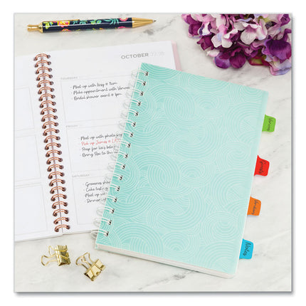 Ultra Tabs Repositionable Tabs, Mini Tabs: 1" x 1.5", 1/5-Cut, Assorted Colors, 80/Pack