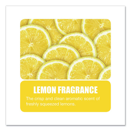 Water-Soluble Deodorant, Lemon Scent, 1 Gal Bottle, 4/carton