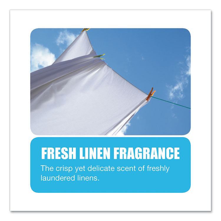 Metered Concentrated Room Deodorant, Fresh Linen Scent, 7 Oz Aerosol Spray, 12/box