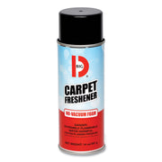 No-Vacuum Carpet Freshener, Fresh Scent, 14 Oz Aerosol Spray, 12/carton
