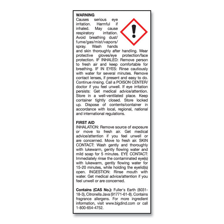 Dumpster D Plus C, Neutral, 25 Lb Bucket