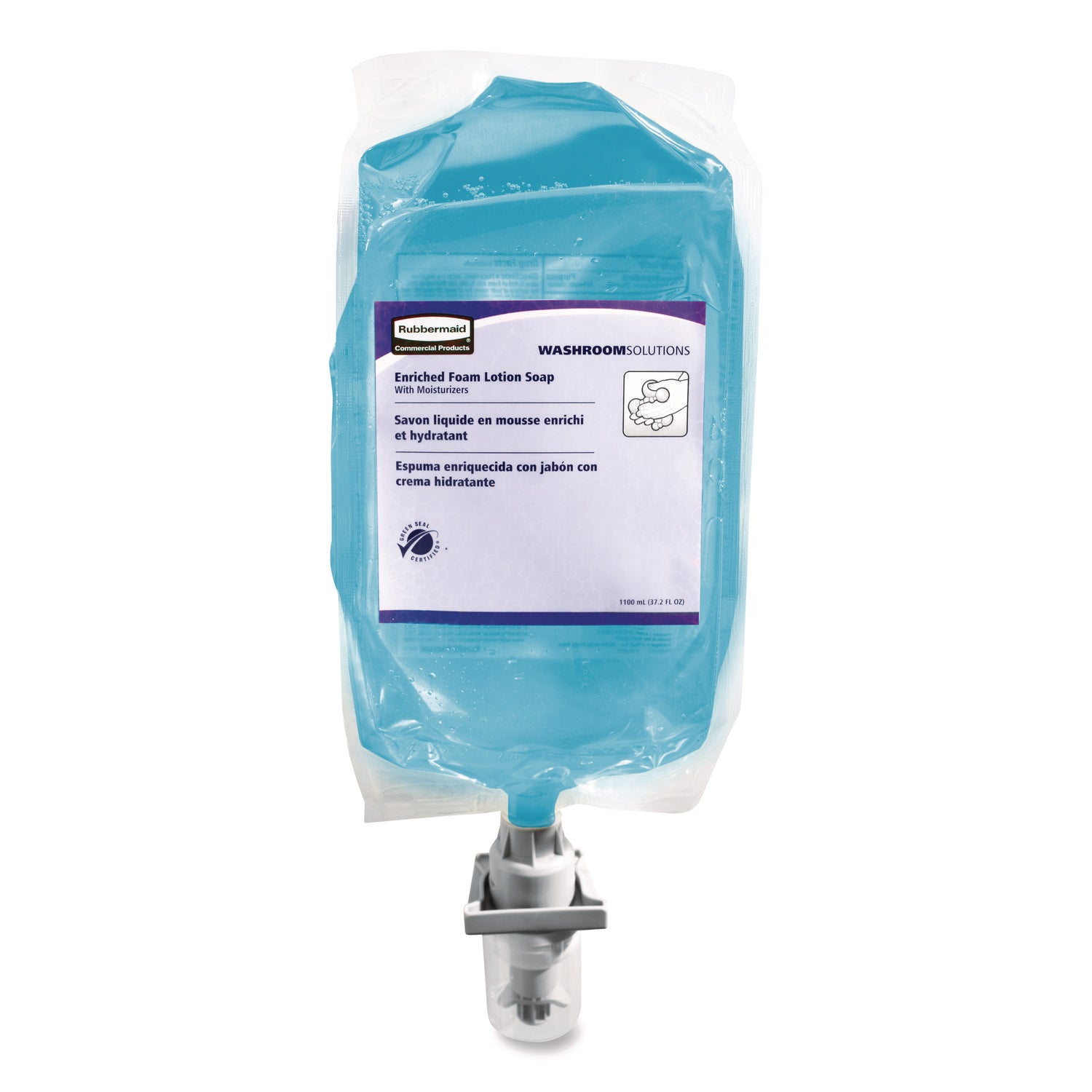 Autofoam Hand Soap Refill, Lotion Soap with Moisturizer, Light Citrus Scent, 1,100 mL, 4/Carton