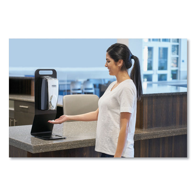 Autofoam Touch-Free Dispenser, 1,100 Ml, 5.2 X 5.25 X 10.9, Black/chrome