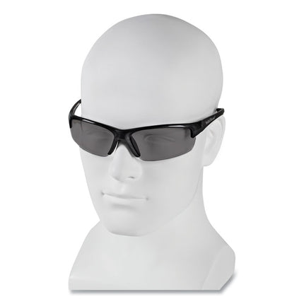 Equalizer Safety Glasses, Gunmetal Frame, Smoke Lens, 12/Box