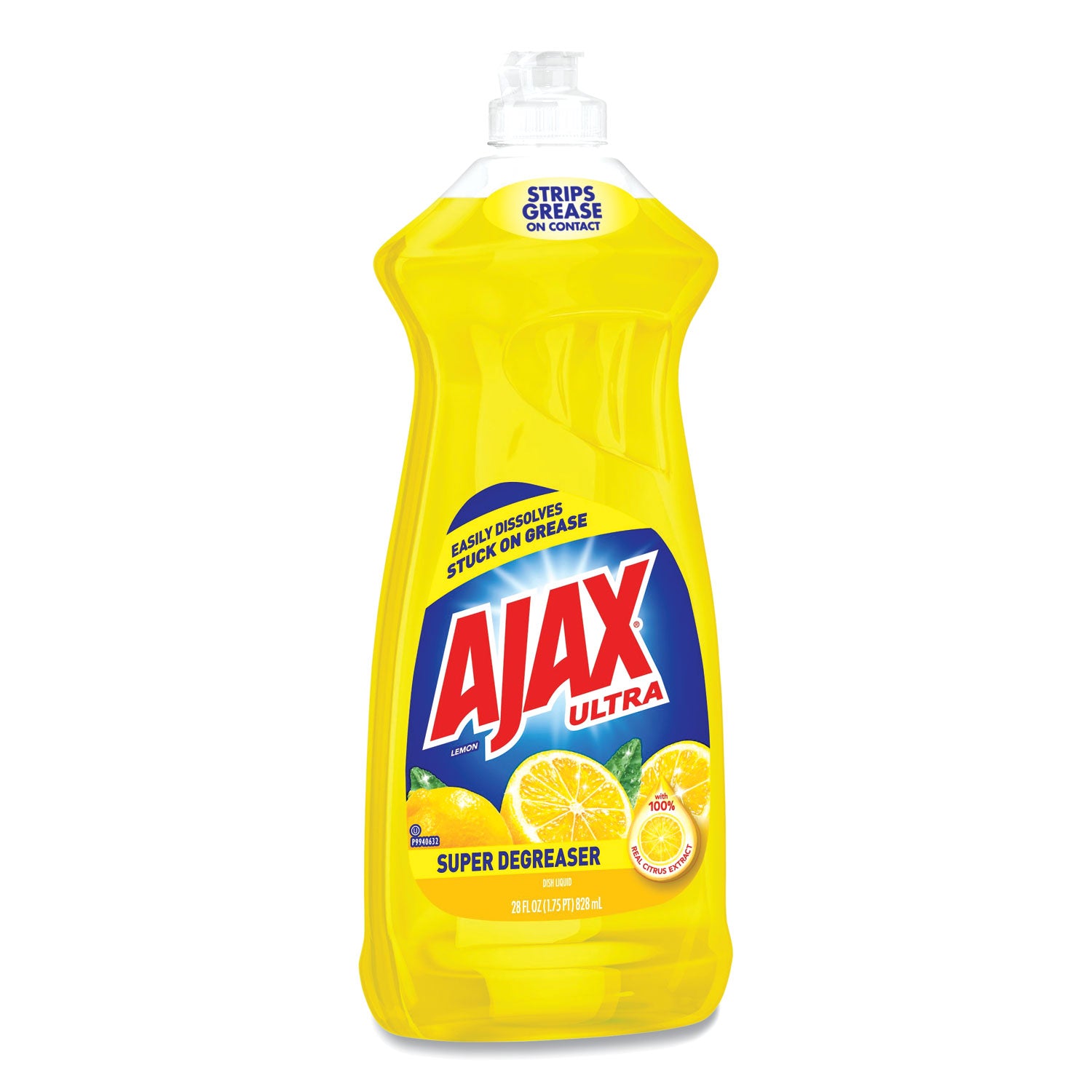 Dish Detergent, Lemon Scent, 28 Oz Bottle