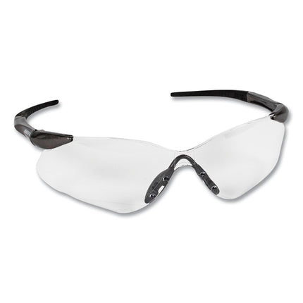 Nemesis Vl Safety Glasses, Gunmetal Frame, Clear Anti-Fog Lens, 12/Box
