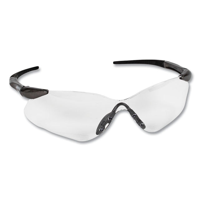 Nemesis Vl Safety Glasses, Gunmetal Frame, Clear Anti-Fog Lens, 12/Box