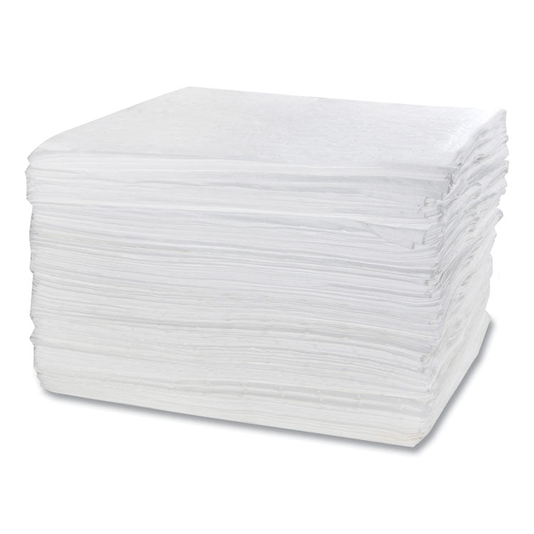 TASKBrand Industrial Oil Only Sorbent Pad, 0.14 gal, 15 x 18, 200/Carton