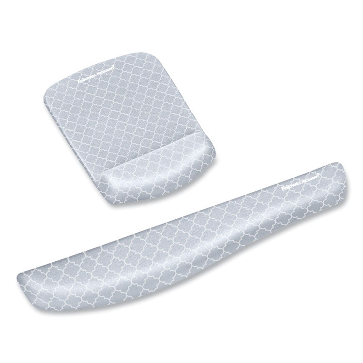 PlushTouch Keyboard Wrist Rest, 18.12 x 3.19, Lattice Design