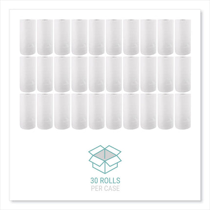 Kitchen Roll Towels, 2-Ply, 11 x 8.8, White, 100/Roll, 30 Rolls/Carton