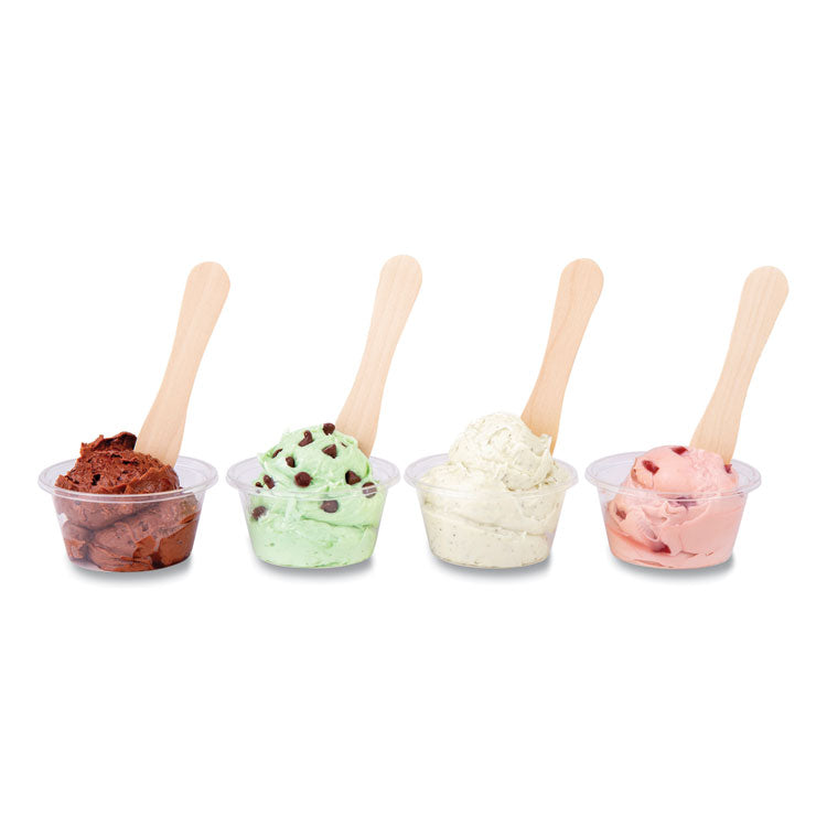 Wooden Taster Spoons, 3.5", Natural, 1,000/Pack, 10 Pack/Carton