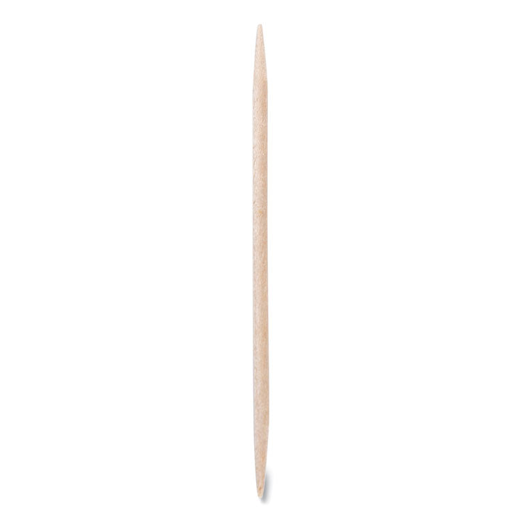 Round Wood Toothpicks, 2.5", Natural, 800/Box, 24 Boxes/Case, 5 Cases/Carton, 96,000 Toothpicks/Carton