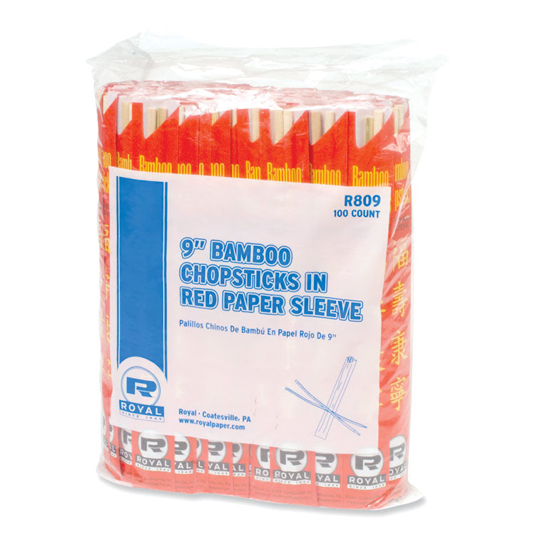 Bamboo Skewers, Paper, 6", Natural, Pack 1600 Picks Per Box