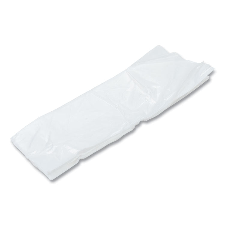 Poly Apron, 28 x 46,  One Size Fits All, White, 100/Pack, 10 Packs/Carton