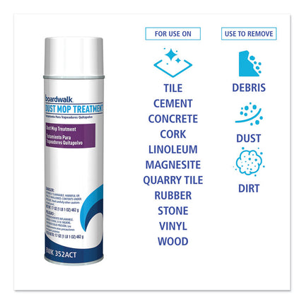 Dust Mop Treatment, Pine Scent, 17 oz Aerosol Spray