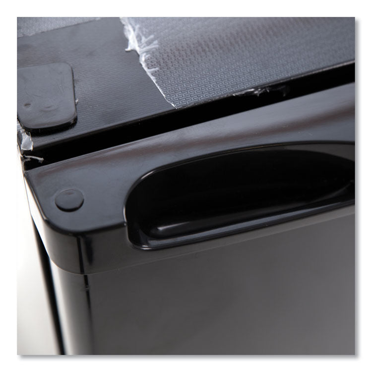 4.4 Cu.ft. Auto-Defrost Refrigerator, 19.25 X 22 X 33, Black