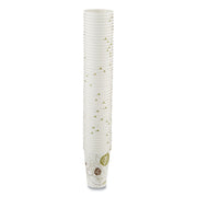 Pathways Paper Hot Cups, 16 oz, White/Brown, 50/Pack