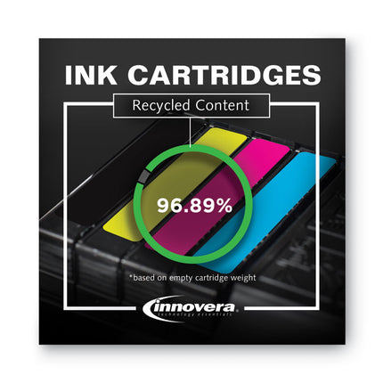 Remanufactured Magenta Ink, Replacement for 972 (L0R89AN), 3,000 Page-Yield