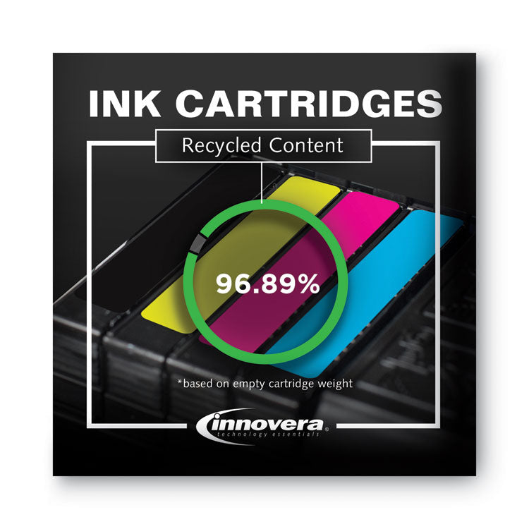 Remanufactured Black High-Yield Ink, Replacement for 956XL (L0R39AN), 3,000 Page-Yield