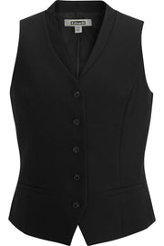 EDWARDS LADIES OTTOMAN TRIM VEST