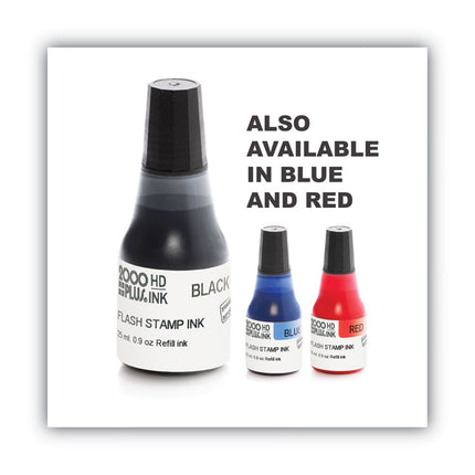 Pre-Ink High Definition Refill Ink, 0.9 oz. Bottle, Black