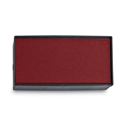 Replacement Ink Pad for 2000PLUS 1SI15P, 3" x 0.25", Red