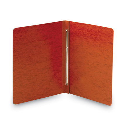 Prong Fastener Premium Pressboard Report Cover, Two-Piece Prong Fastener, 3" Capacity, 8.5 X 11, Red/red