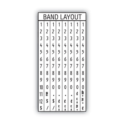 Pricemarker Kit, Model 22-8, 1-Line, 8 Characters/Line, 0.81 x 0.44 Label Size