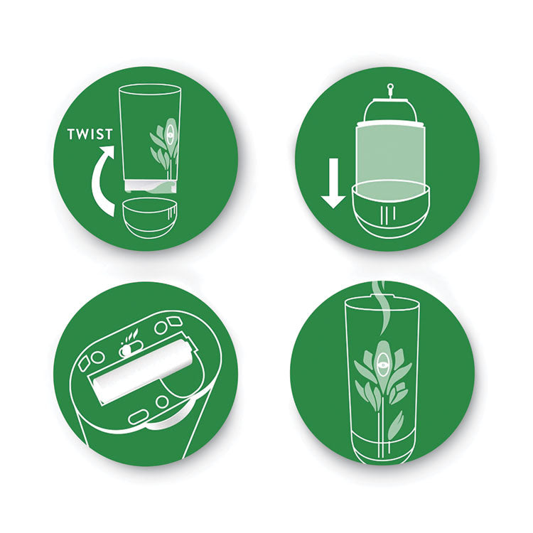 Freshmatic Life Scents Ultra Refill, Summer Delights, 5.89 Oz Aerosol Spray, 6/carton