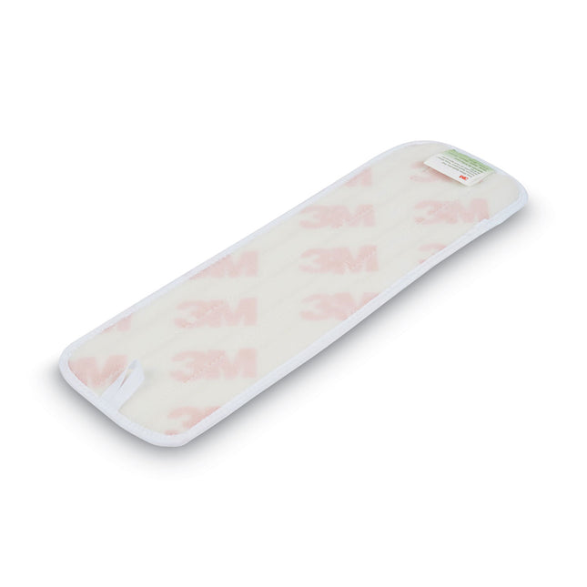 Easy Shine Applicator Pad, Microfiber, 18", White/yellow, 10/carton