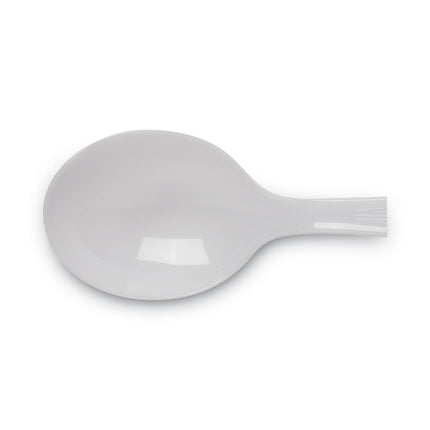 Plastic Cutlery, Heavyweight Soup Spoon, White, 100/Box, 10 Boxes/Carton