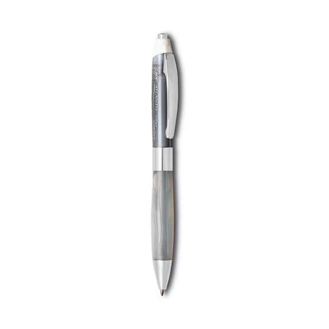 GLIDE Ultra Comfort Ballpoint Pen, Retractable, Medium 1 mm, Black Ink Colors, Randomly Assorted Barrel Colors
