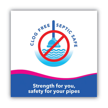 Comfortplus Toilet Paper, Mega Roll, Septic Safe, 1-Ply, White, 425 Sheets/roll, 18 Rolls/pack