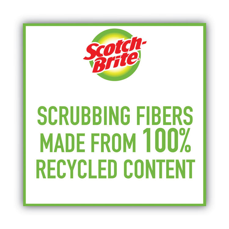 Advanced Soap Control Non-Scratch Dishwand, 4 X 11.25, Blue