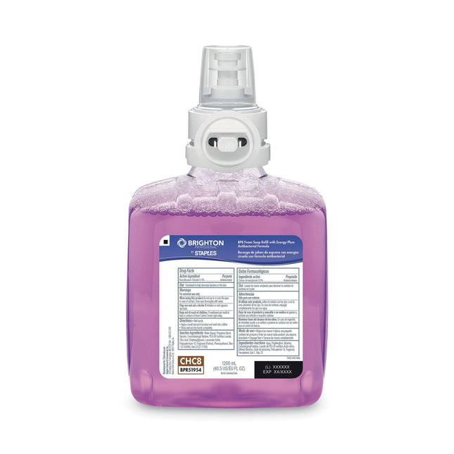 BP8 Foam Hand Soap Refill, Fruity Scent, 1,200 mL, 2/Carton