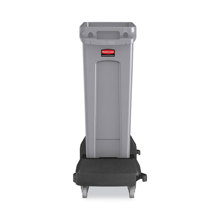 Slim Jim Resin Trainable Dolly, 120 lb Capacity, 23.86 x 14.71 x 8.36, Black