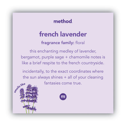 Gel Hand Wash, French Lavender Scent, 12 oz, 6/Carton
